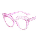 Cheap Wholesale Luxury V Style Oversized Cat Eye Leopard Print Sunglasses